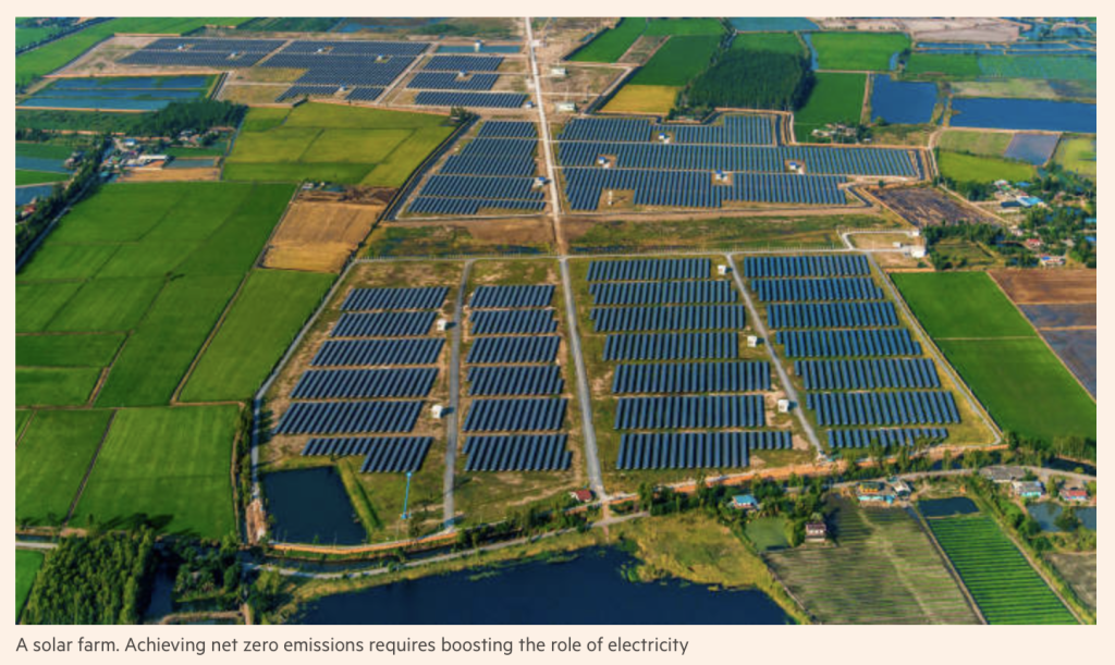 Zero-carbon economy is both feasible and affordable Solar Farm The Financial Times Nov 22, 2018.png