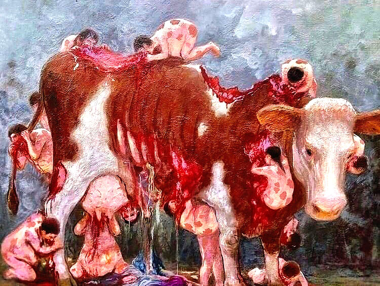 eating-a-cow-carnivore-painting-artwork.jpg